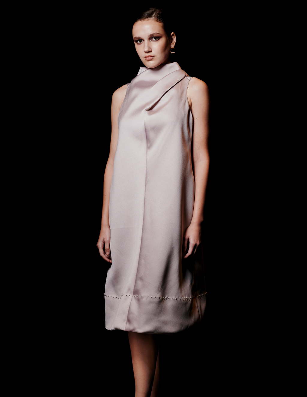 HEPBURN DRESS IN BLUSH