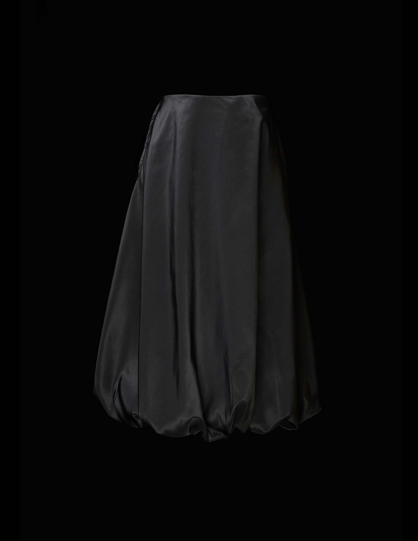 JODIE BUBBLE SKIRT IN NOIR