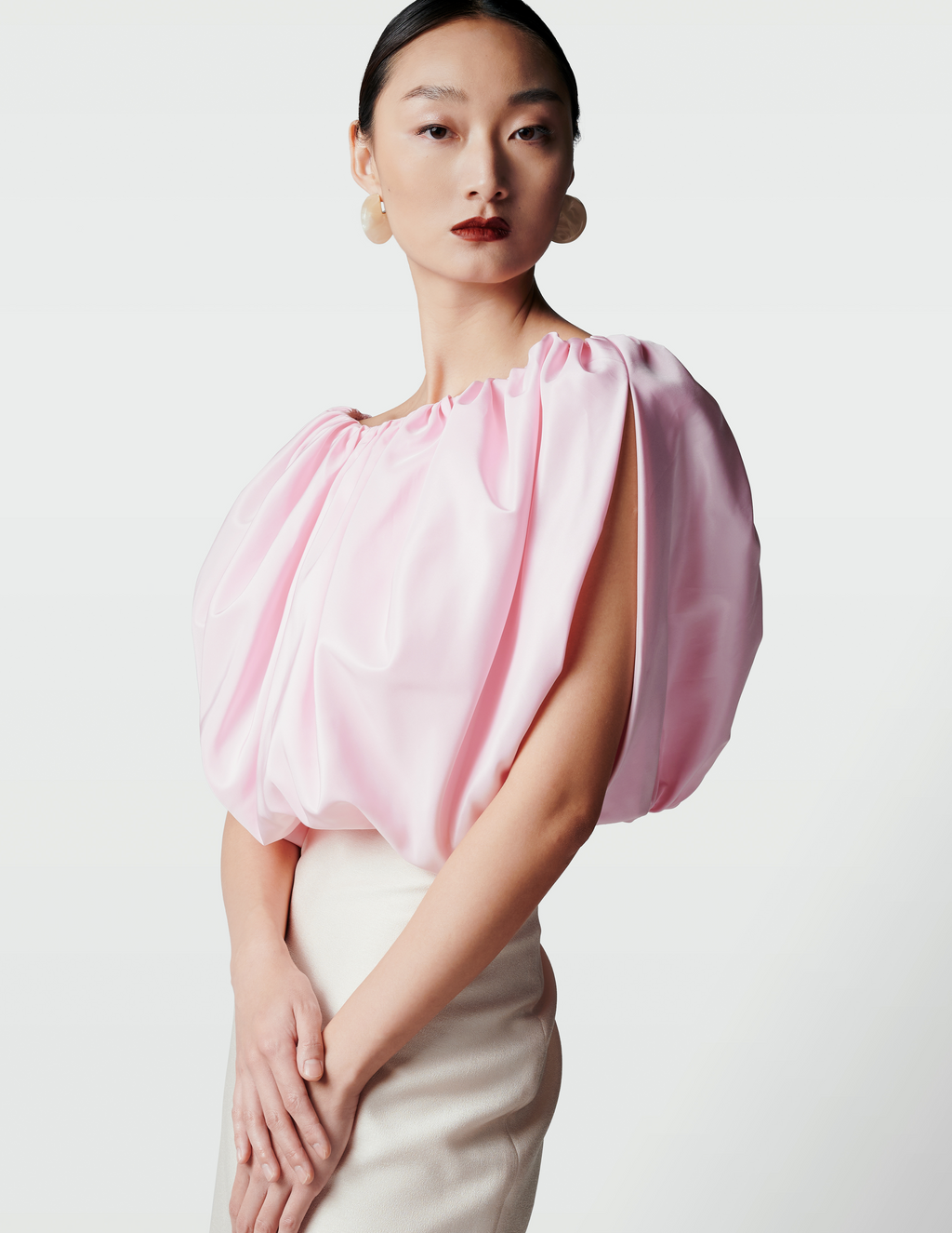 JODIE BOAT NECK TOP IN PINK