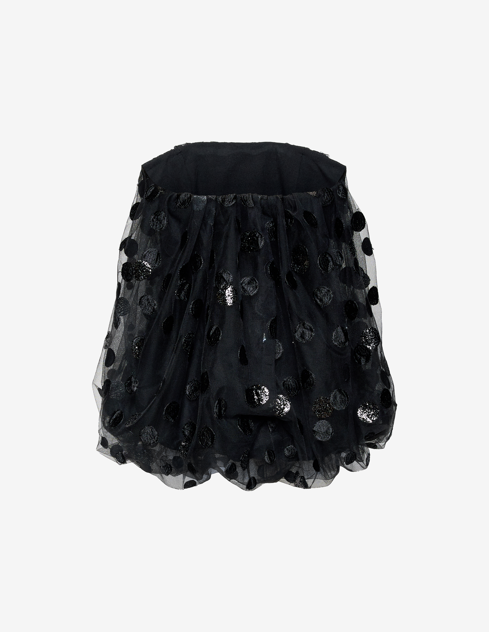 SCILLA TOP IN BLACK