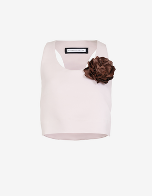 DIONNE TOP IN PALE PINK